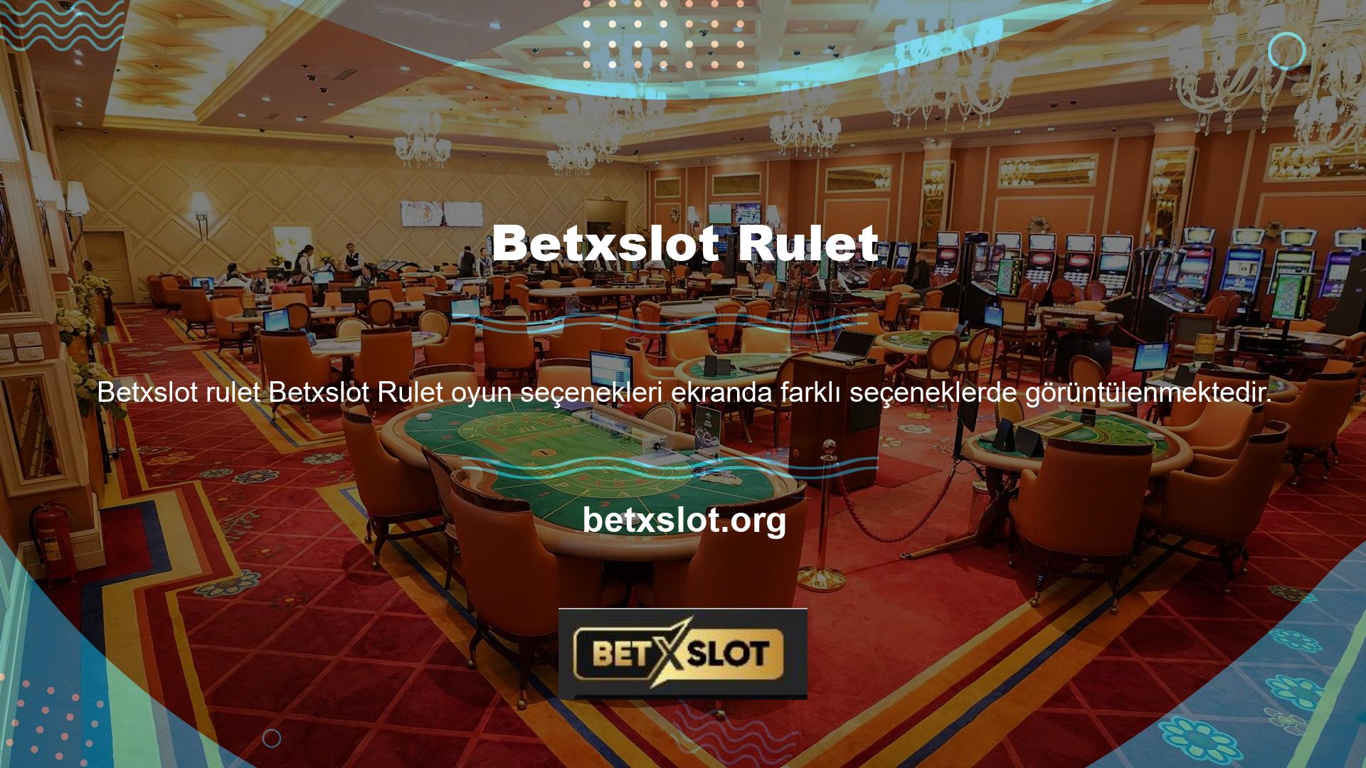 Casino sitelerinde şansınızı deneyebileceğiniz onlarca rulet oyunu bulunmaktadır