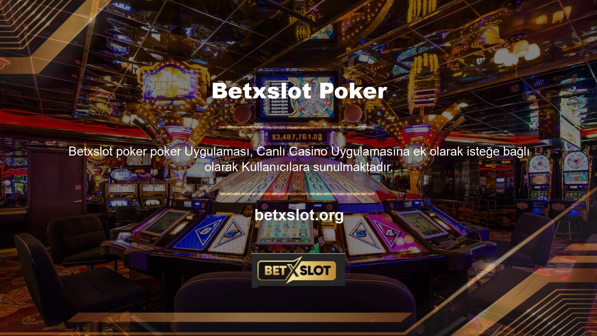 Bu sayede Betxslot Stakes'te çok çeşitli poker oyunları bulabilirsiniz