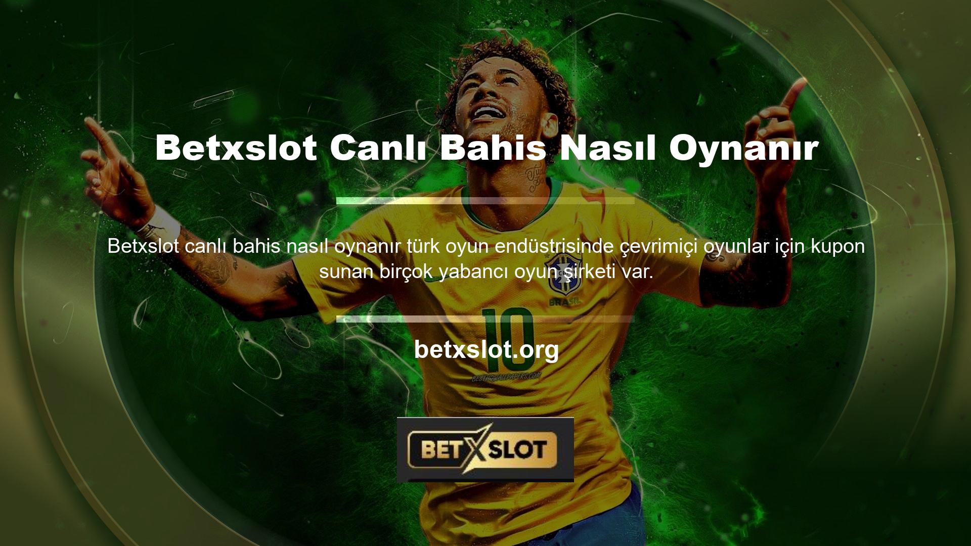 Bir Türk bahis adresi seçmek isteyen bir oyuncu iseniz, kupon oyun adresi talep sisteminde bulamazsınız